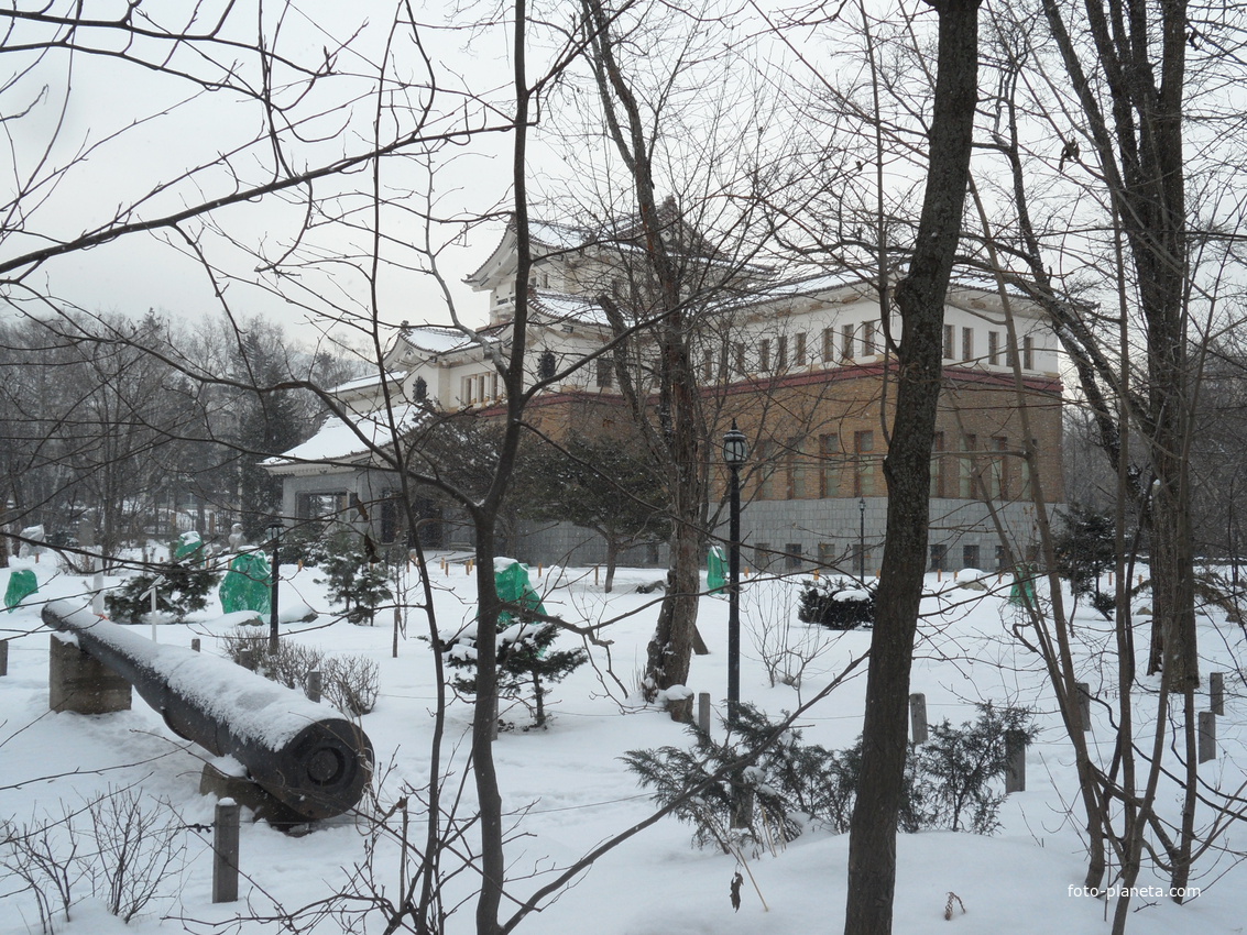 Областной краеведческий музей зимой.