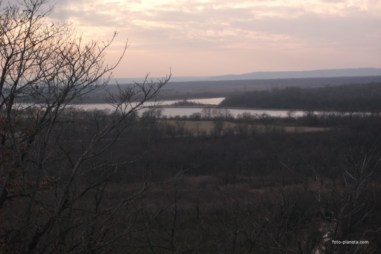 вид на речку