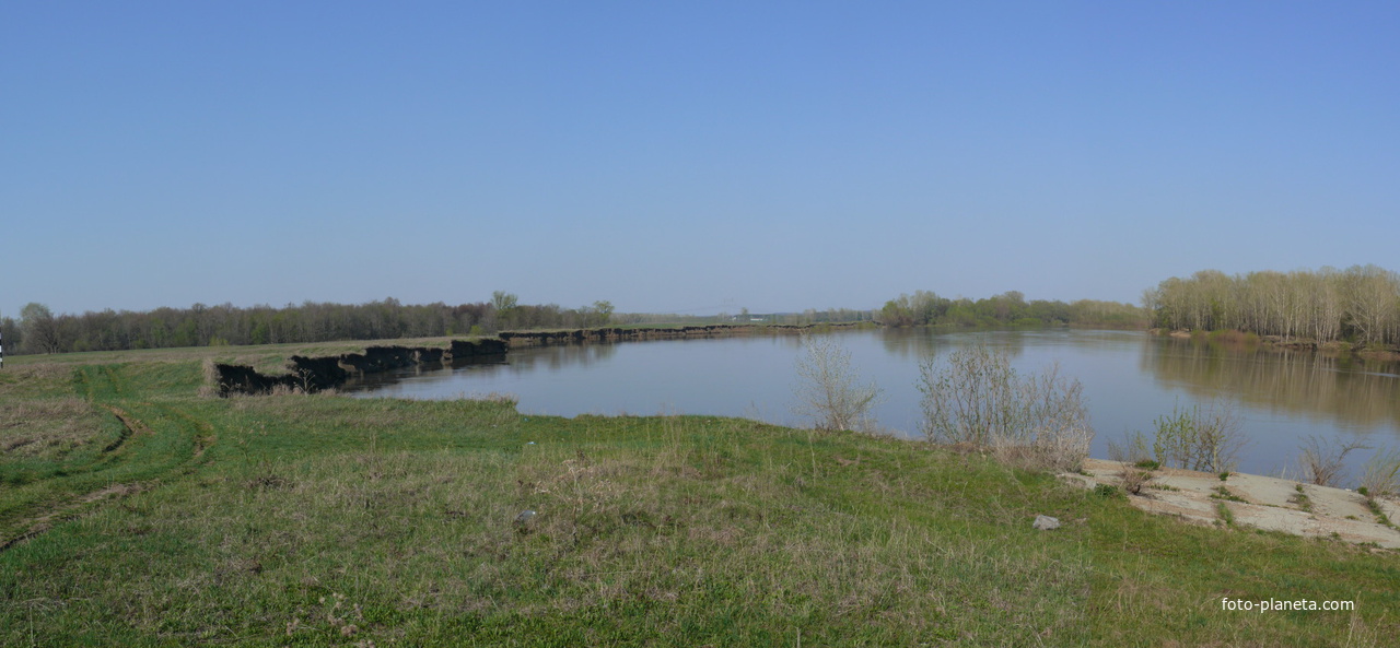 Река Уфимка около турбазы Озерки Карашиды Черкассы