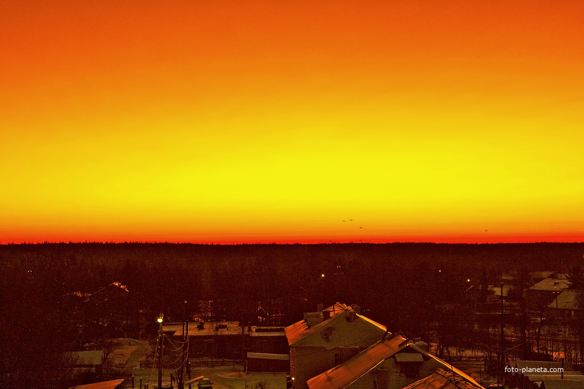 Чёрный Яр. Рассвет.