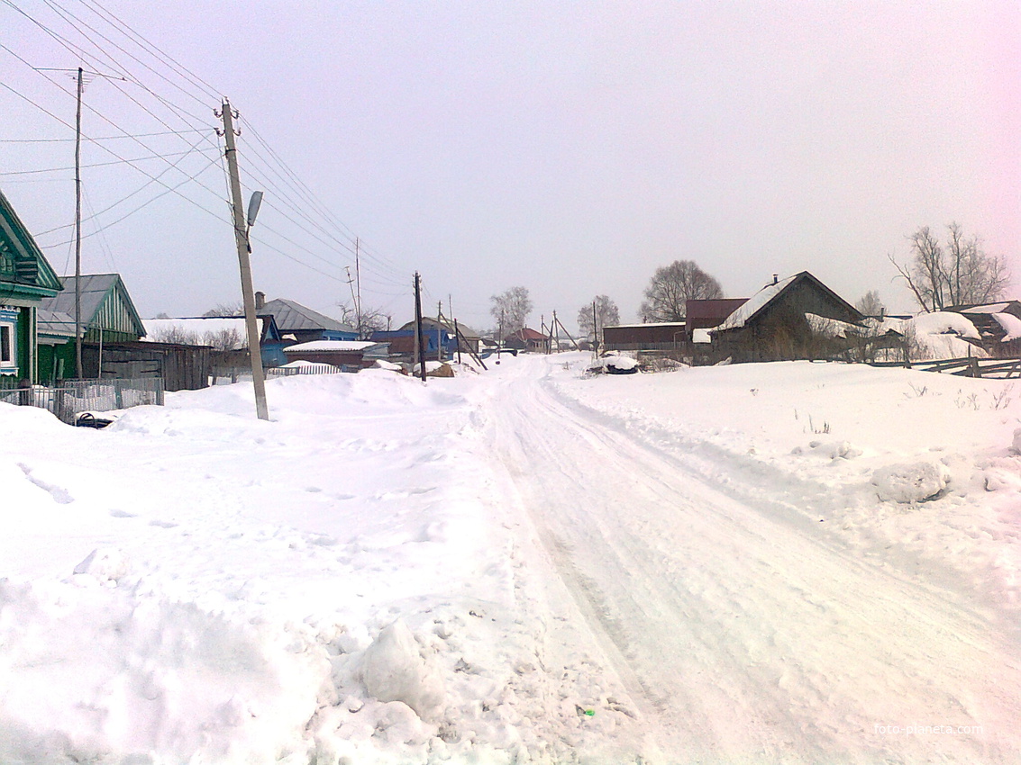 зима в старом чекурске