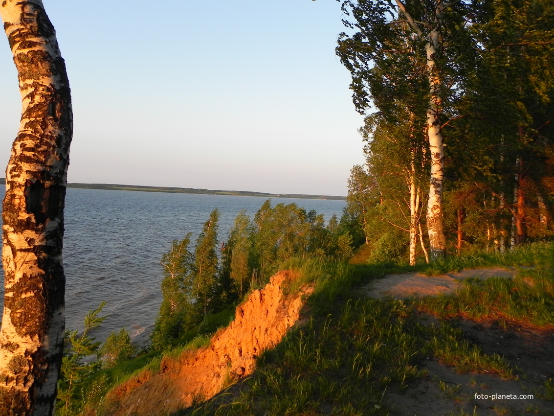 В лучах заката