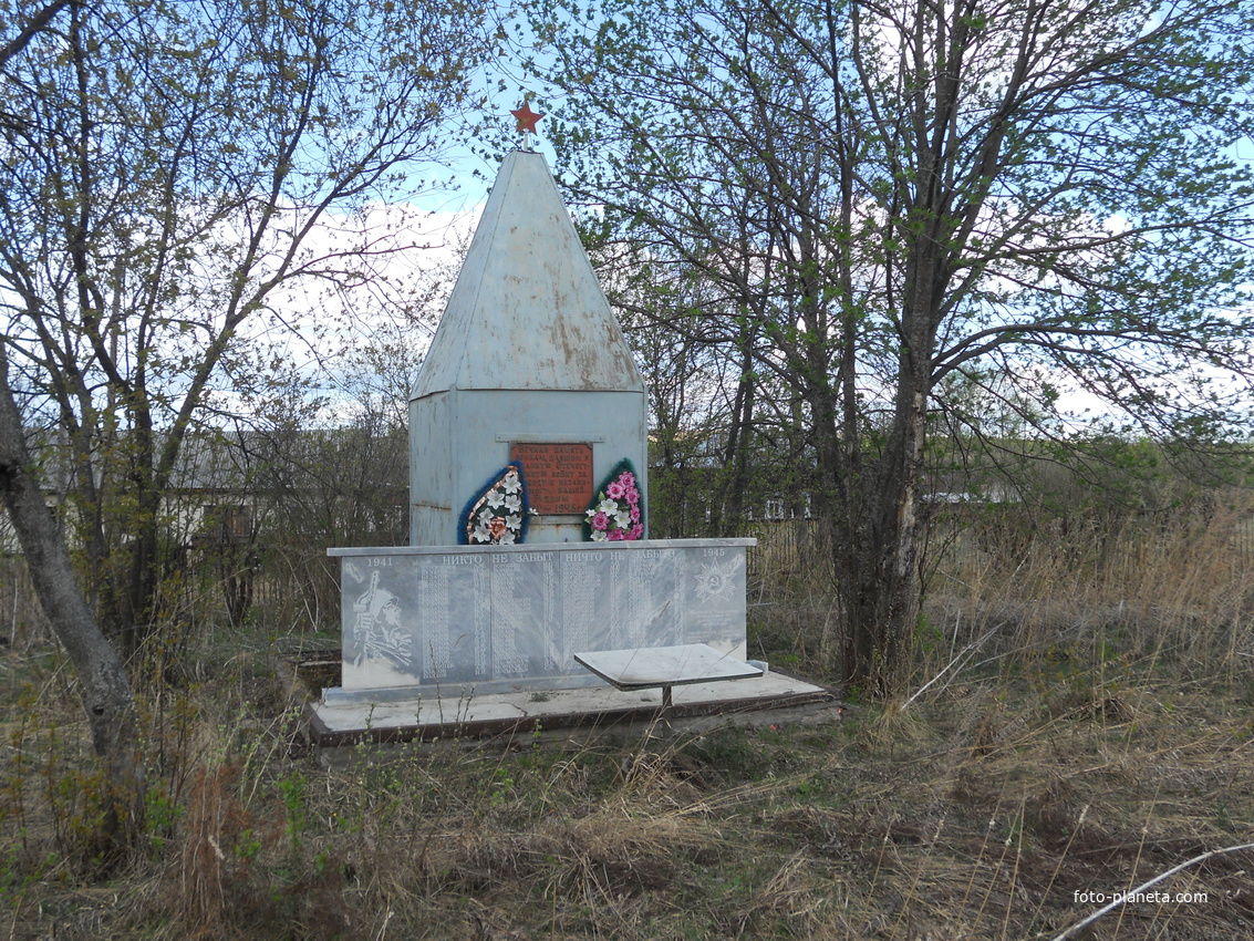 Памятник погибшим на войне в д.Черкасовка