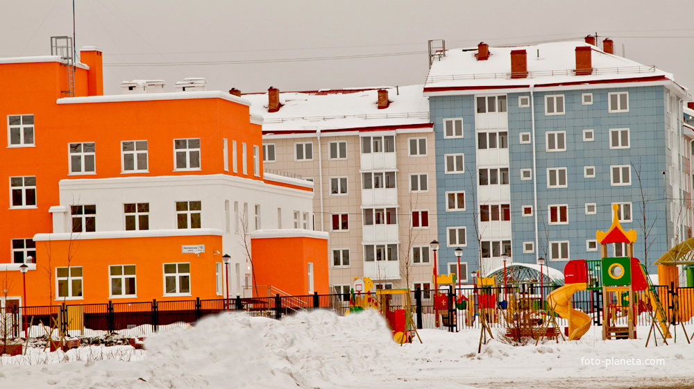Шушары (Славянка). Улица Колпинское шоссе.