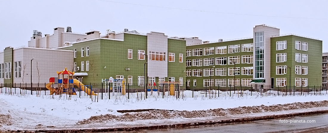 Шушары (Славянка). Школа.