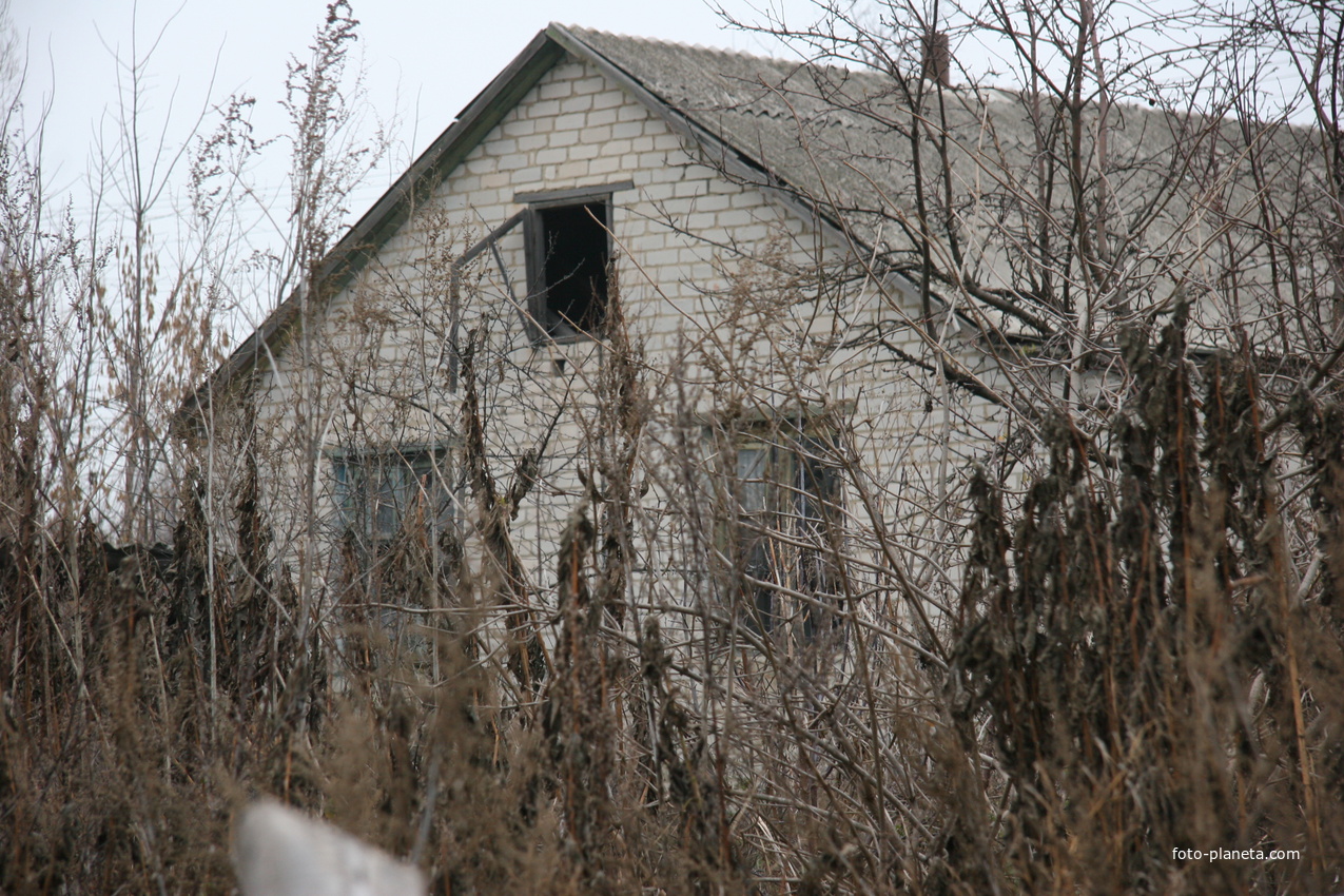 Заброшенный дом по улице Центральной