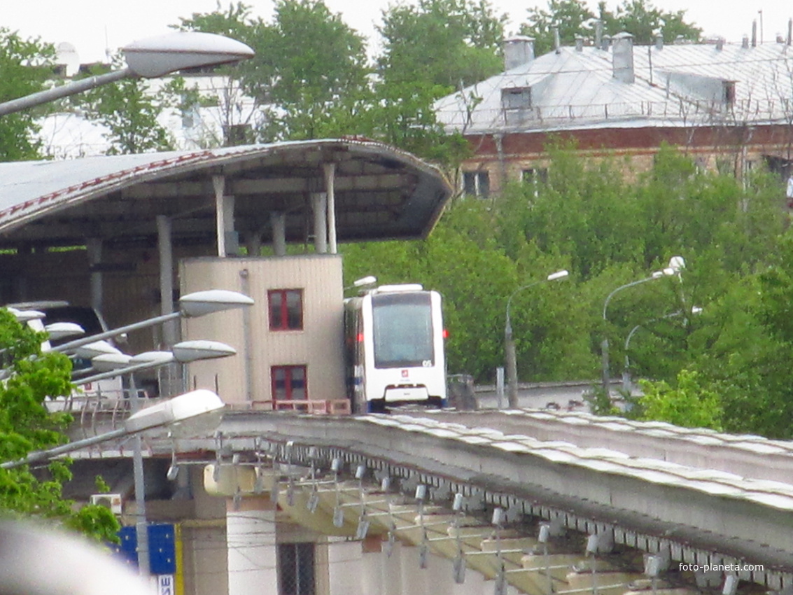Станция Тимирязевская Московской монорельсовой транспортной системы