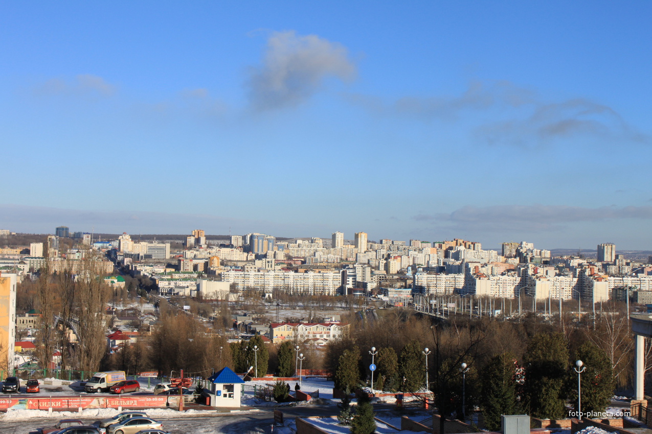 Белгород. Вид на город с Харьковской горы.