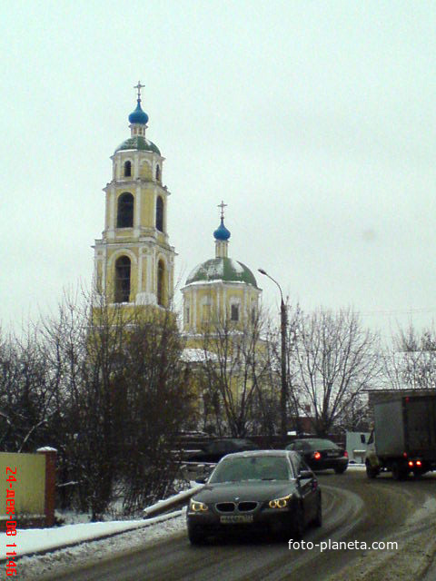 Никольская церковь в селе Домодедово