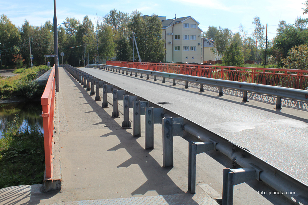 Мост через реку Соломбалку