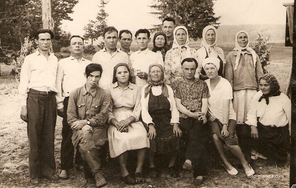 Сосновчане. фото 1950-х