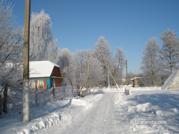 зима, провулок Шевченка