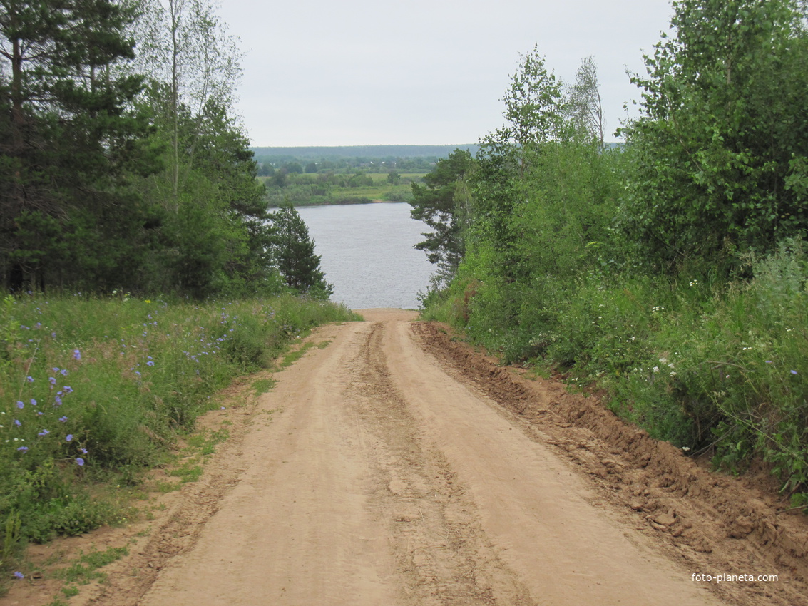 Дорога на паром
