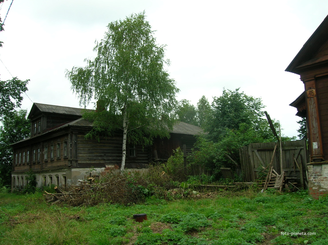 Старо-Пареево.Вид на дом Зайцевых(самый старый в деревне)