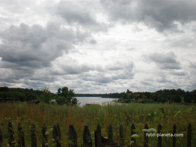 Вид на Озеро Высочерт,2009 г.