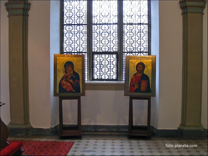 Православные иконы в Кафедральном соборе Падерборна