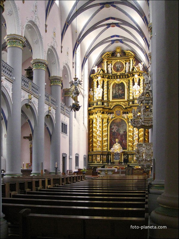 Внутреннее убранство Jesuitenkirche
