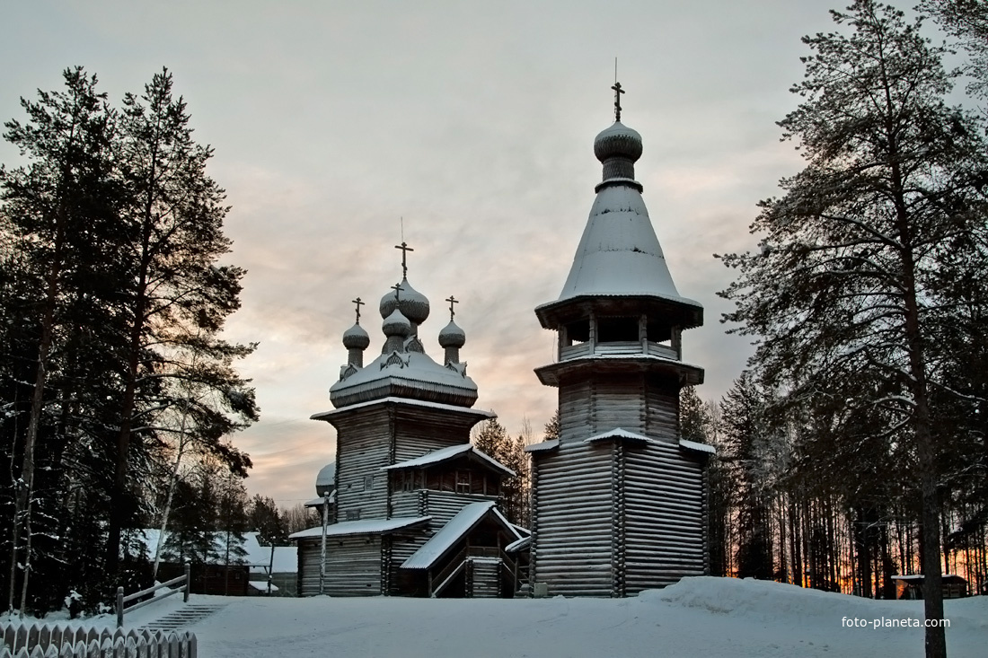 Церковь и колокольня