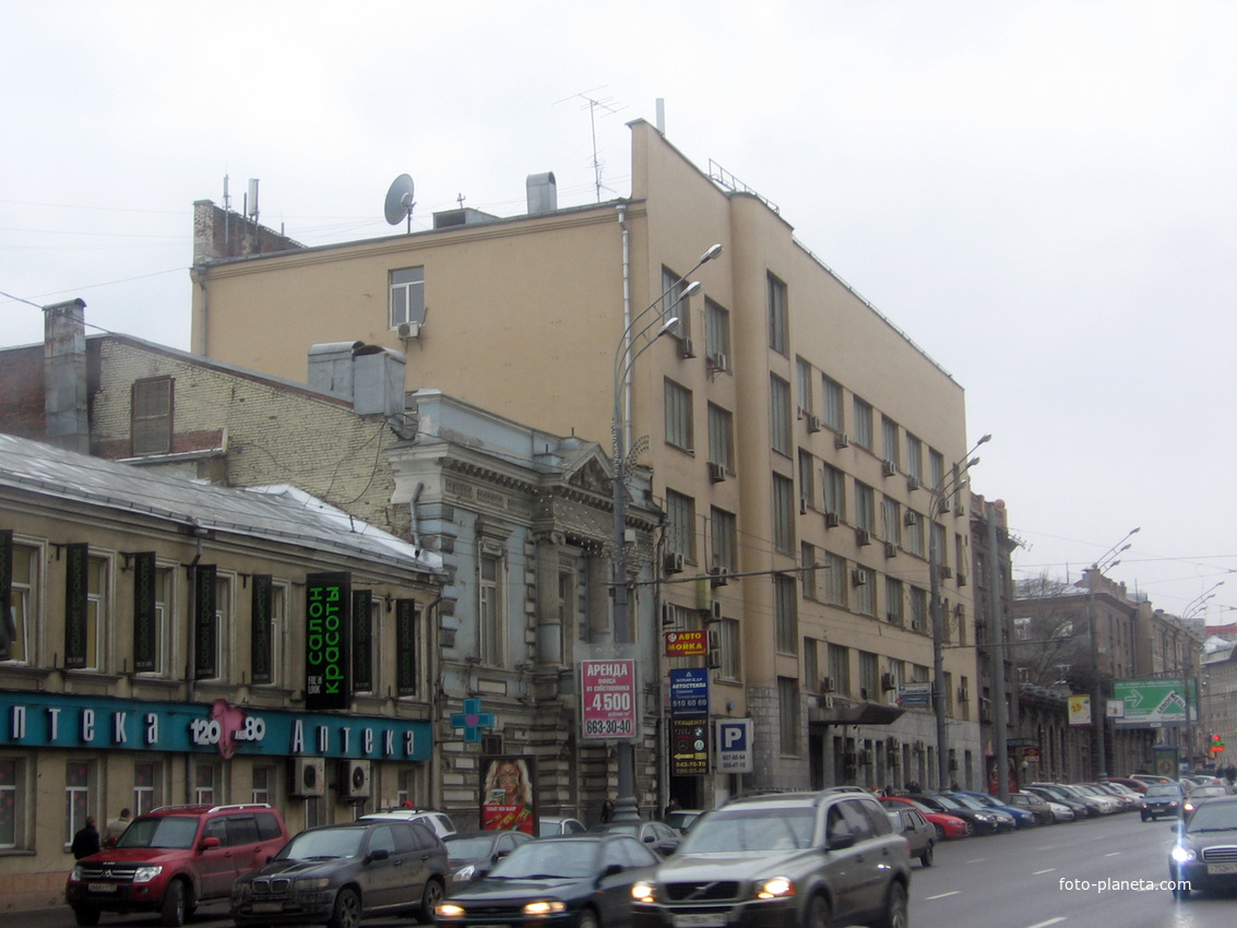 Бывший «Театральный флигель» городской усадьбы Алексеевых