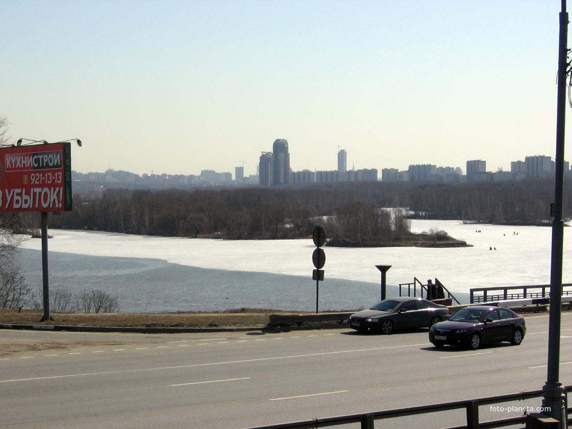 Москва-река, Строгино