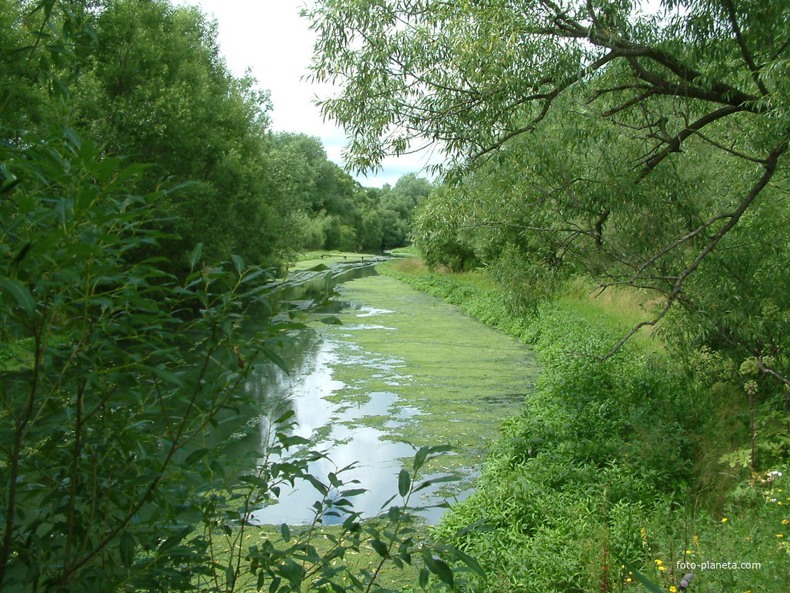 местная река Ира