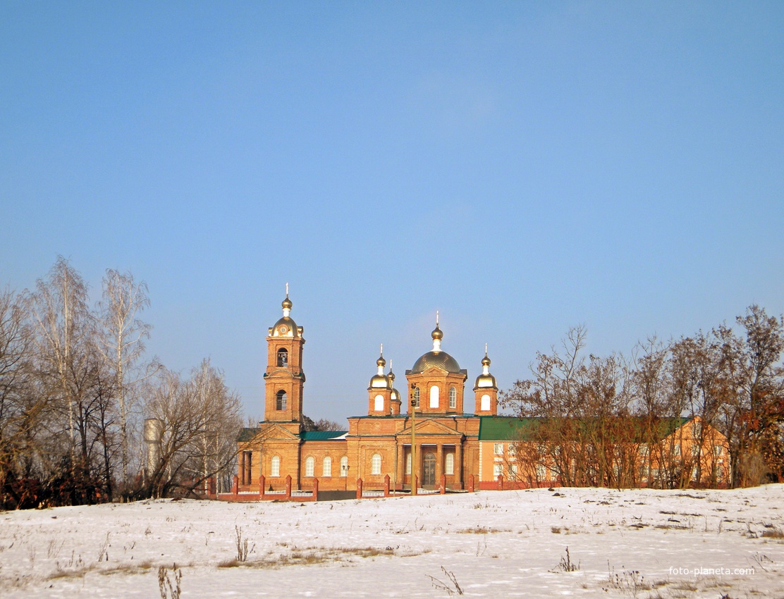 Воскресенский храм села Зимовеньки