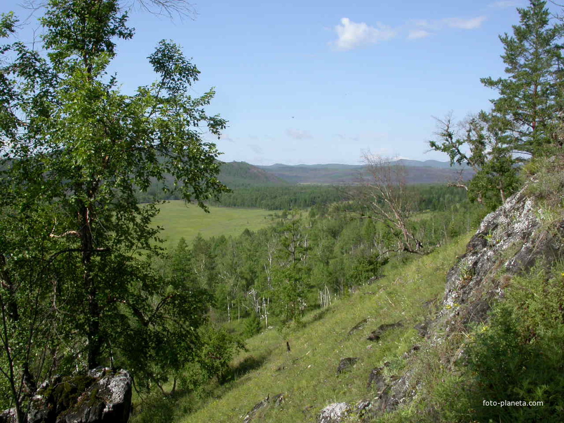 Вид на долину Будюмкана