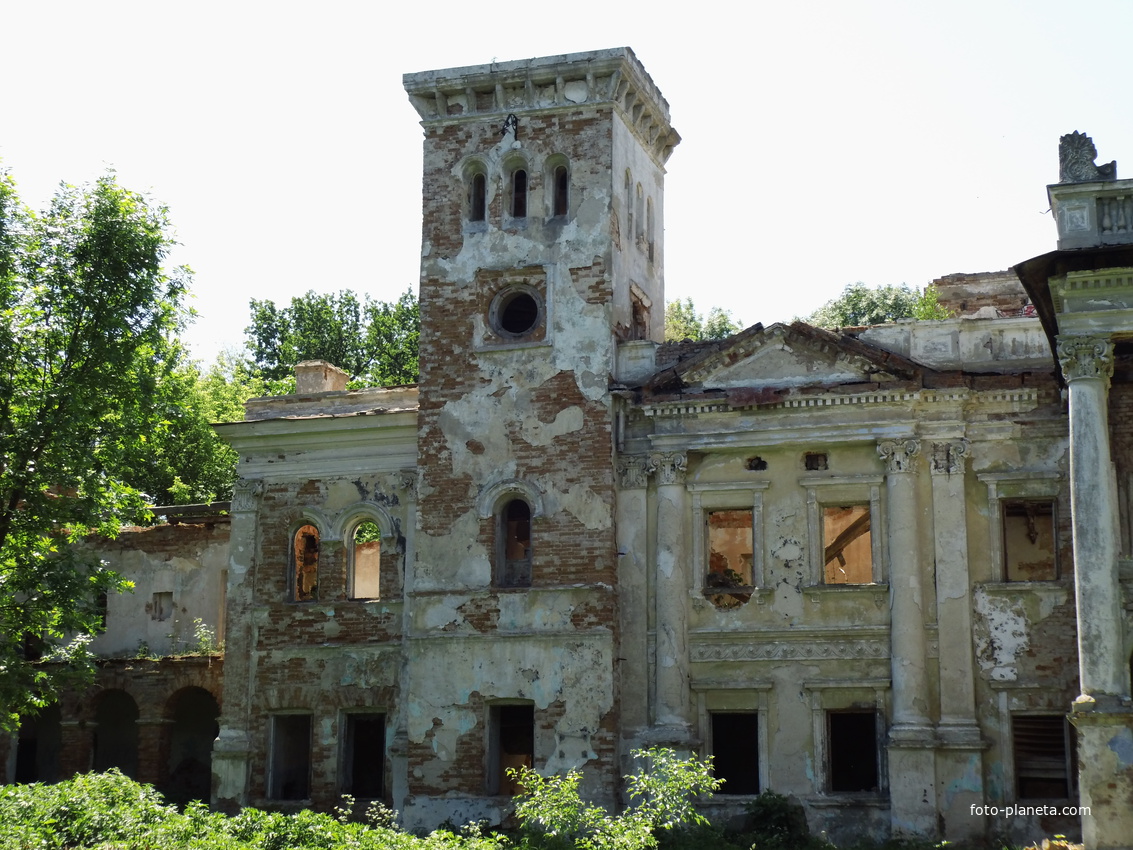 Ободовка - развалины дворца Собанских