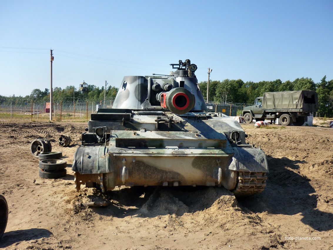 Самоходка в Каменке