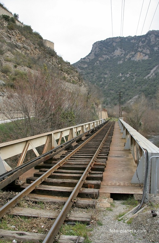 Узкоколейная железная дорога в Восточных Пиренеях