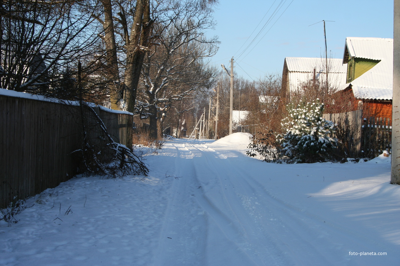 Зимяя улица