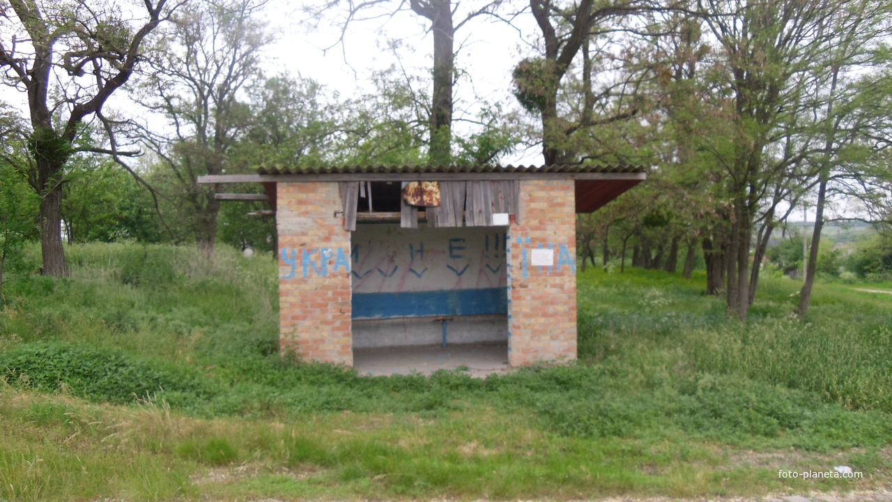 Олянино-автобусная остановка