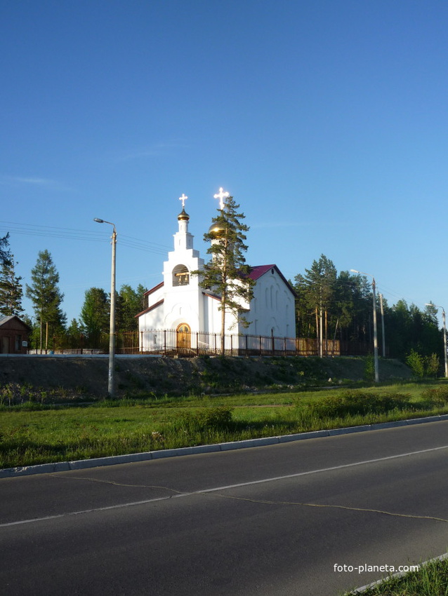 Белая церковь в Северобайкальске