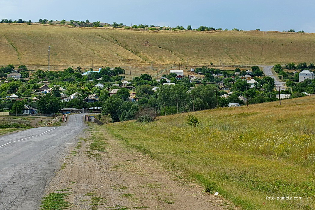 вид на мост и хутор