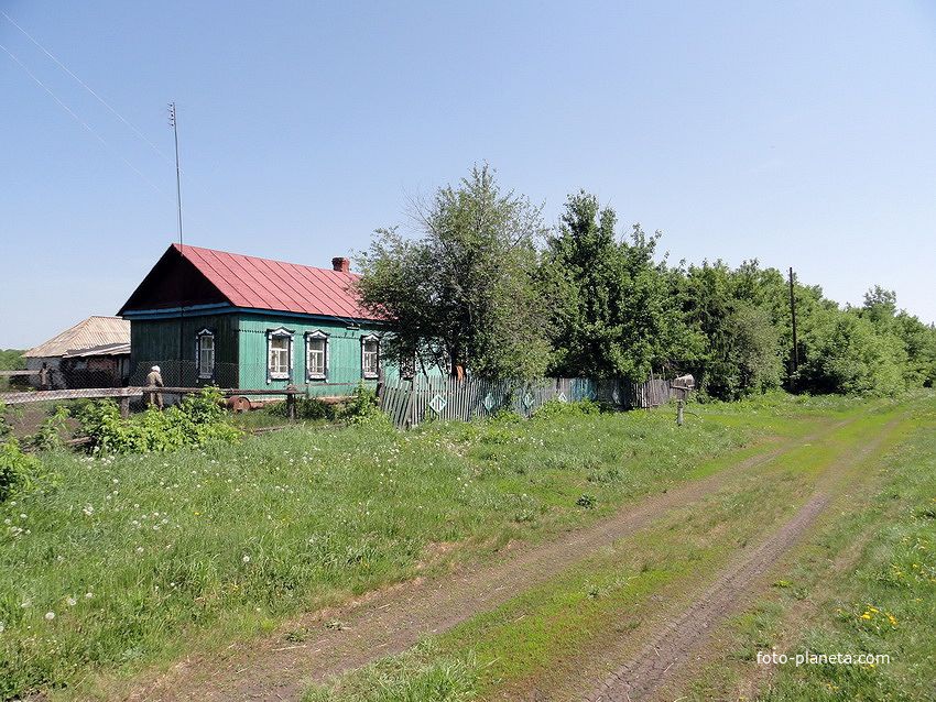 Один из домов в п. Советском.
