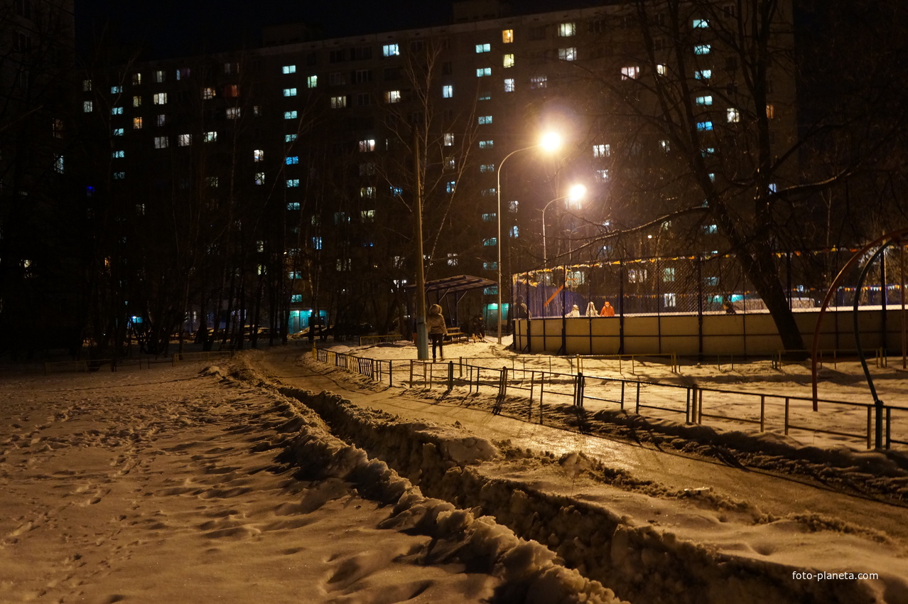 Дворовая площадка на Бирюлевской, 29