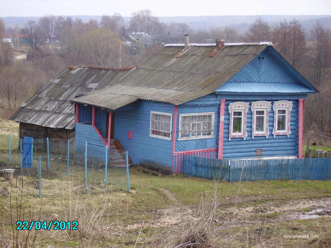 На курмыше.