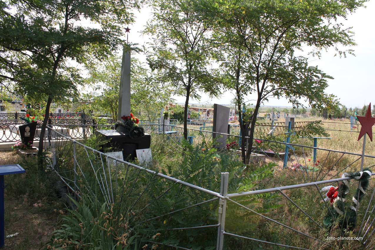 братская могила на старом кладбище