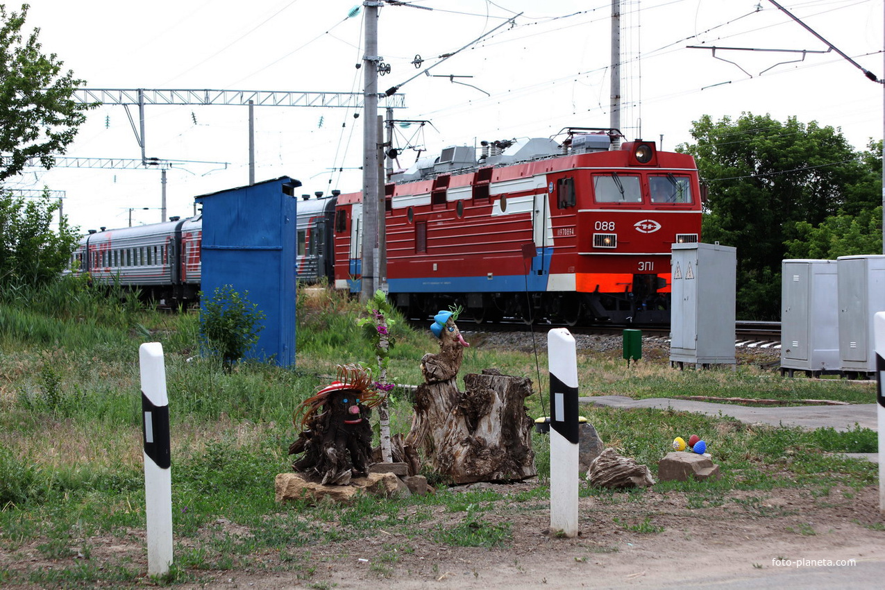 ЖД перезд Дубовский