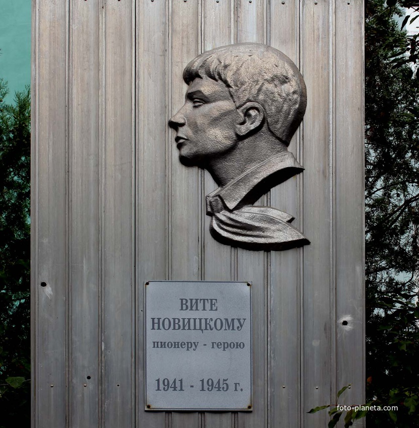 стела Вити Новицкому