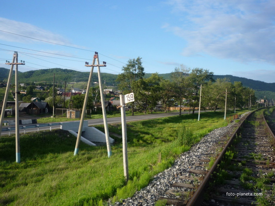 Кругобайкальская железная дорога (159-й километр)