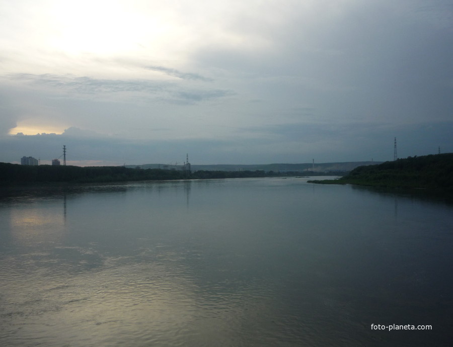 Река Томь, Новокузнецк