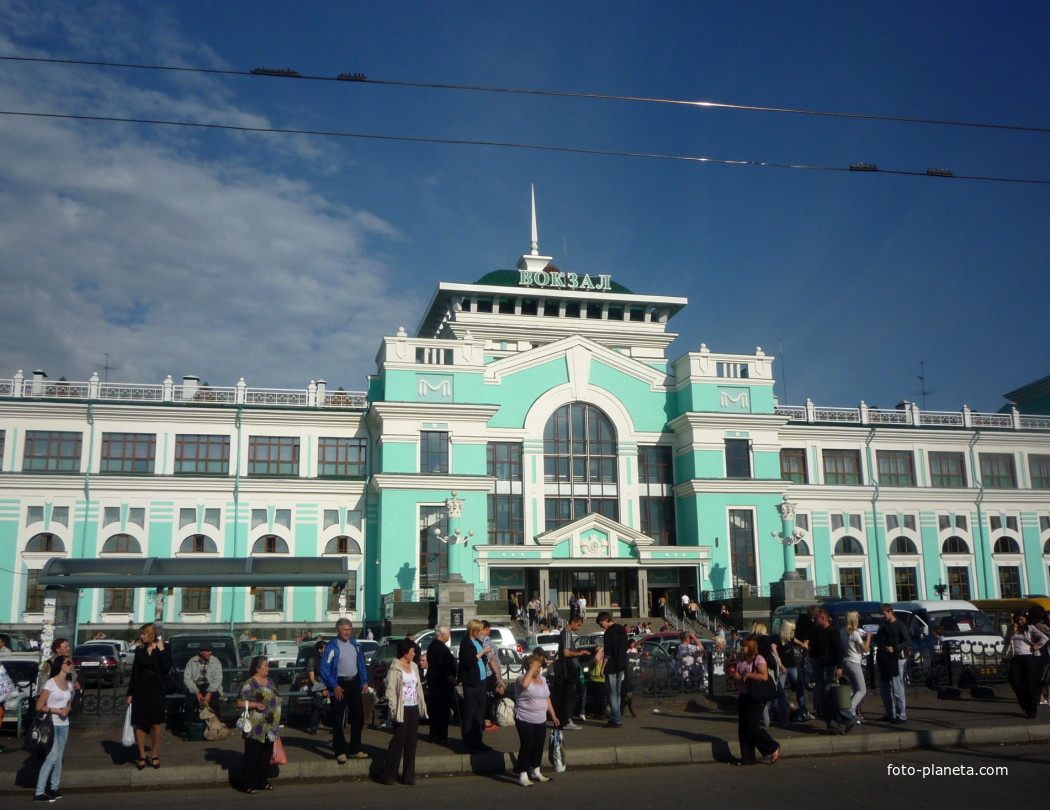 Зелёный вокзал в Омске