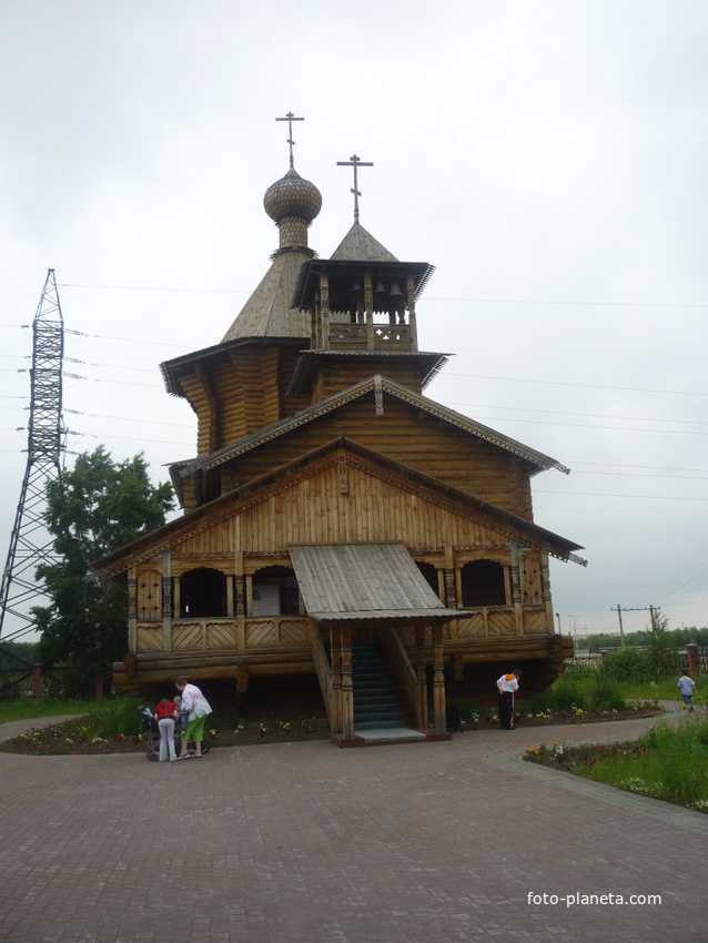 Историко-культурный центр «Старый Сургут»,  храм Всех Святых, в Земле Сибирской Просиявших
