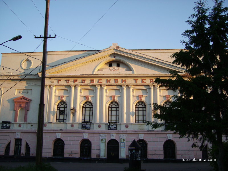 Ачинск. Здание городского театра