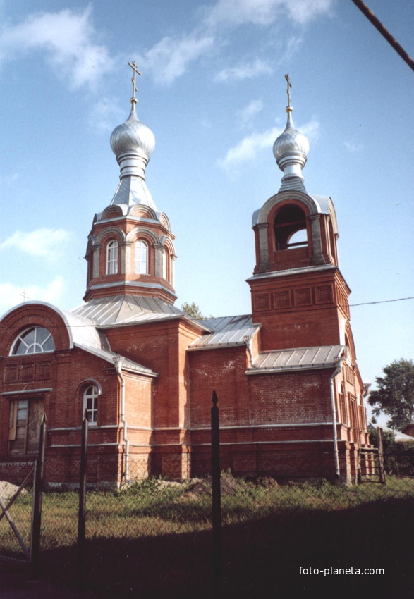 Церковь в городке Коченёво