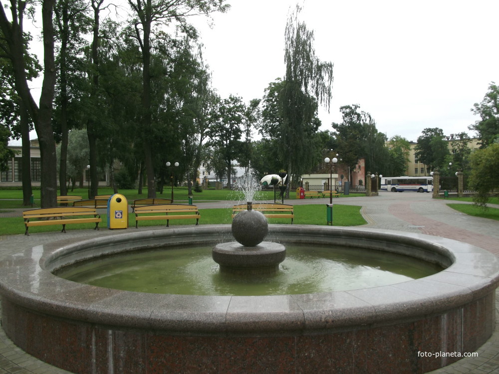 Парк и фонтан