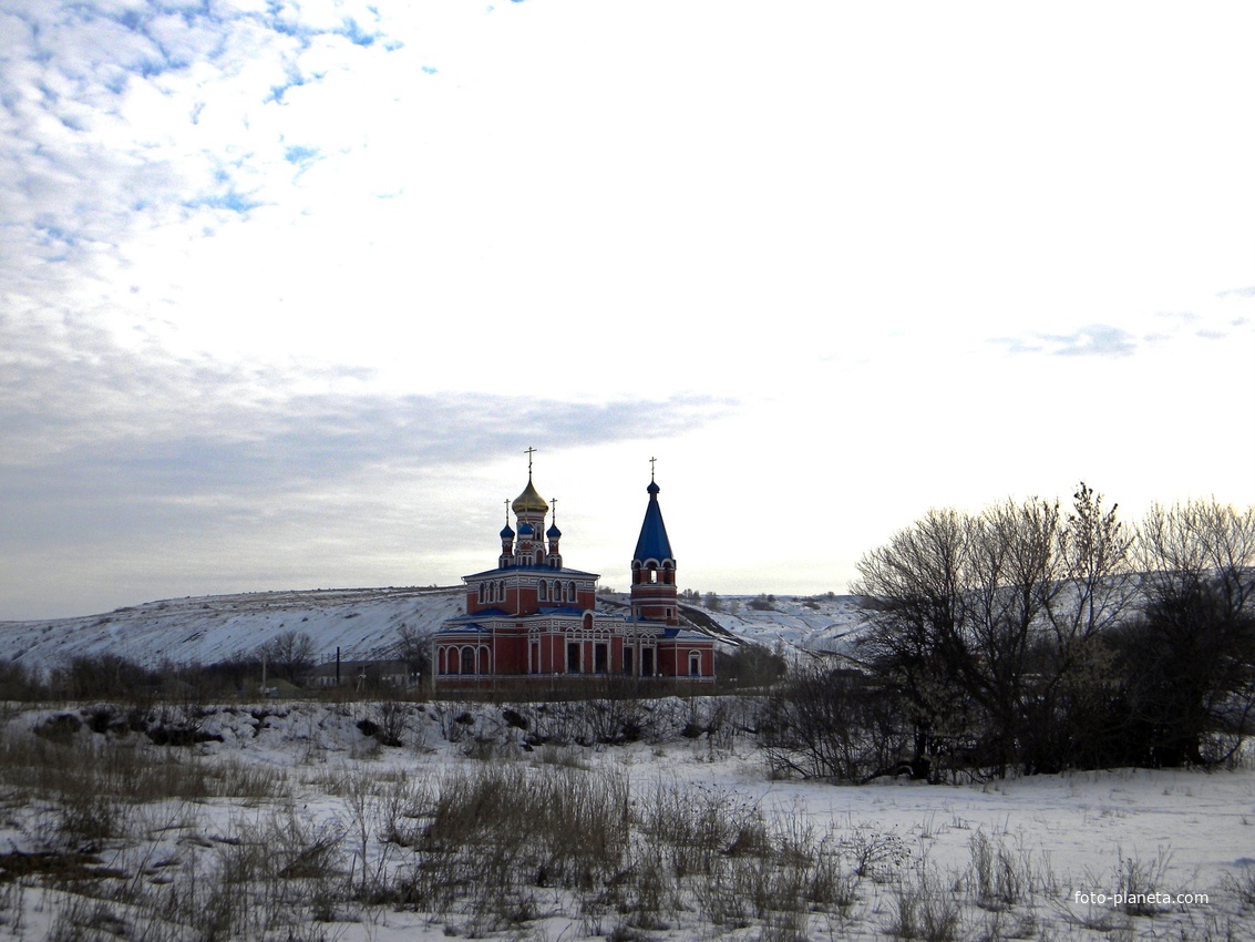 Георгиевская церковь в селе Афоньевка