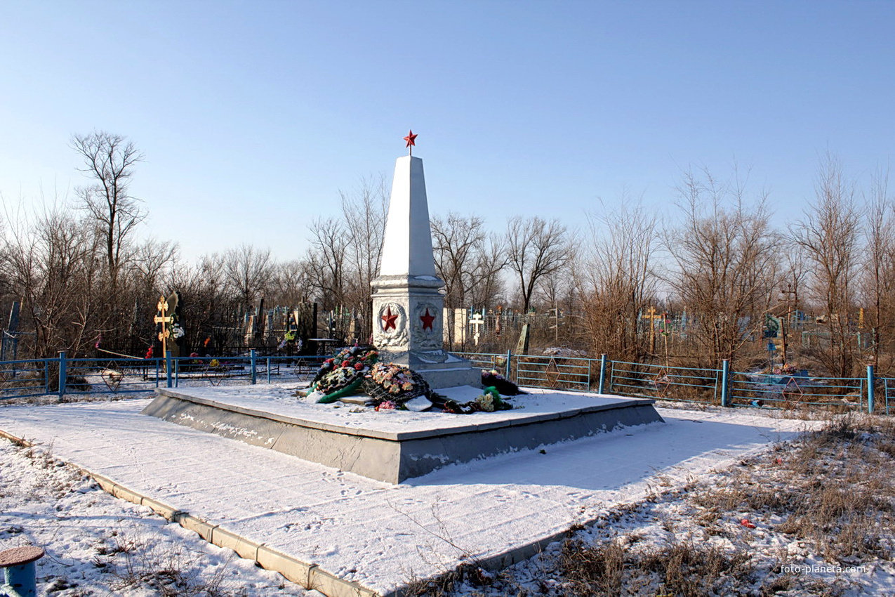 братская могила, погибших в дни Сталинградской битвы (кладбище)
