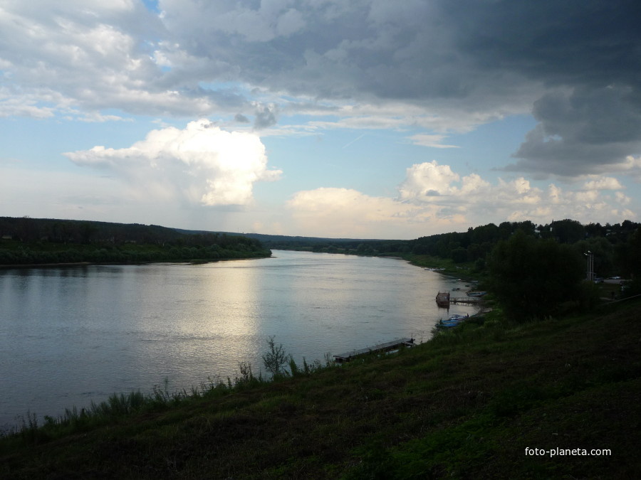 Река Ока в Тарусе